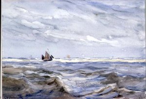 19世紀の東海岸で 作： Charles Edward Holloway