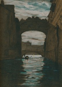 ため息橋、c1860 作： Charles Edward Holloway