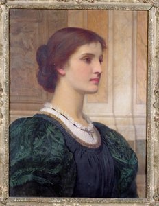 アーティストの妻、ケイトディケンズの肖像 作： Charles Edward Perugini