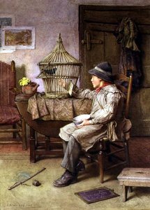朝食の時間 作： Charles Edward Wilson