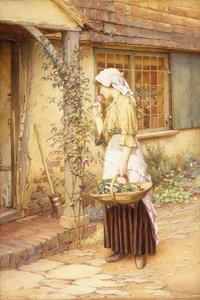 最も甘いバラ（紙にw - c） 作： Charles Edward Wilson