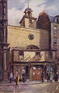 聖エセルブルガ教会、ビショップスゲートストリート、ロンドン 作： Charles Edwin Flower