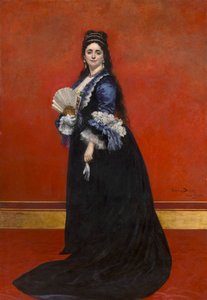 マダム・ド・ルート、本名マリー・レティシア・ボナパルト＝ワイズ 作： Charles Emile Auguste Carolus Duran
