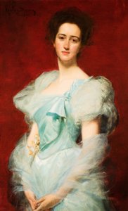 エミリーヴァンダービルトスローンハモンド、1894 作： Charles Emile Auguste Carolus Duran