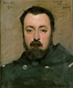 M.バートン、1870年 作： Charles Emile Auguste Carolus Duran