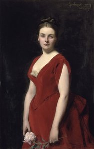 伯爵夫人アンナアレクサンドロフナオボレンスカヤの肖像1861-1917、1887 作： Charles Emile Auguste Carolus Duran