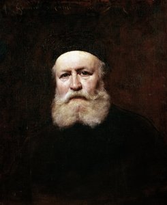 フランスの作曲家シャルル・グノーの肖像（油彩・キャンバス 作： Charles Emile Auguste Carolus Duran