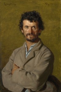 アーティストの庭師、1893 作： Charles Emile Auguste Carolus Duran