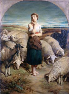 セントジュヌヴィエーヴ、C1810-1880 作： Charles Emile Callande de Champmartin