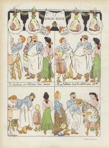 ル・リールのイラスト 作： Charles Emile Egli
