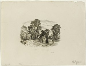 城 作： Charles Emile Jacque