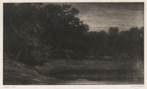 ディアハント 作： Charles Emile Jacque