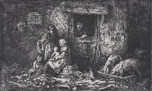 農場への門、カリフォルニア州。 1850年。