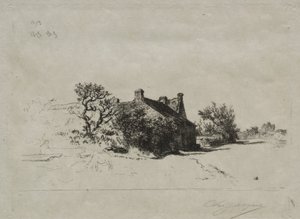 リトルケルカシエハウス 作： Charles Emile Jacque