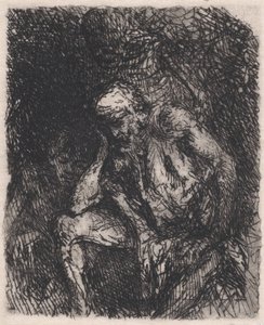 プチ・バーク、19世紀。 作： Charles Emile Jacque