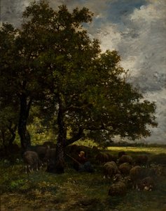  作： Charles Emile Jacque