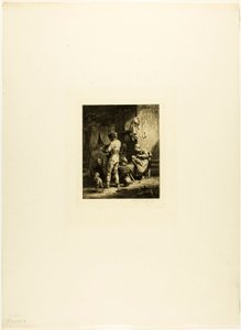 夕食 作： Charles Emile Jacque
