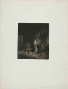 フォージ 作： Charles Emile Jacque