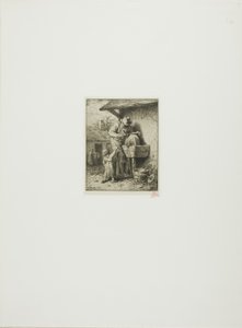 ナイフグラインダー 作： Charles Emile Jacque