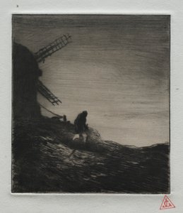ミル、1848。 作： Charles Emile Jacque