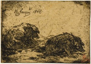Two Pigs Lying Down   1287101   ja       japanese Successfully Translated  Original: The Power of Women: The Poet Virgil Suspended in a Basket Translat: The Power of Women: The Poet Virgil Suspended in a Basket 1293096 ja japanese Successfully Translated O 作： Charles Emile Jacque