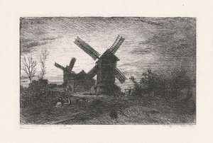  作： Charles Emile Jacque