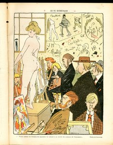 耽美的なヌード（イラスト 作： Charles Emile called Carlegle Egli