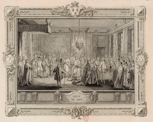 Levé du Roy ルイ 16 世の堤防、1774 年から 1775 年。