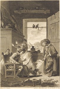 ベルフェゴール 作： Charles Emmanuel Patas and Antoine Jean Duclos after Jean Honoré Fragonard