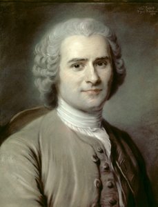 ジャン ジャック (ジャン ジャック) ルソー (1712-1778)、スイスの哲学者の肖像。 Charles Escot (1834-1902) によるパステル 1874 日。 0.46x0.38 m - Jean-Jacques (Jean Jacques) Rousseau (1712-1778)、スイスの哲学者の肖像。 Charles Escot（1834-1902）によるパステル 作： Charles Escot