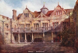 ノールハウスストーンコート（カラーリトグラフ） 作： Charles Essenhigh Corke