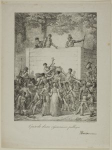 国民の歓喜 作： Charles Etienne Pierre Motte
