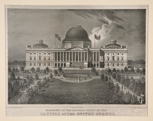 アメリカ合衆国議会議事堂の東端の標高 (ワシントン D.C.) 作： Charles Fenderich