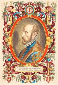 アブラハムの1527年から1598年までの肖像画：オールドワールド、1579年 作： Charles Fenderich