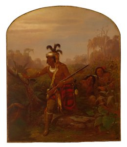 チーフ・ビリー・ボウレッグス 作： Charles Ferdinand Wimar