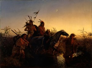 キャプティブチャージャー 作： Charles Ferdinand Wimar