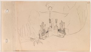 ヤンクトナイ パッド サドル、ビッグ ヘッドのバンド (葉 29 直角) 作： Charles Ferdinand Wimar
