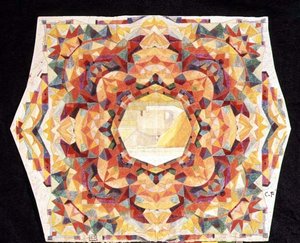 クロマチック・ノーテーション 1903年頃（紙にガッシュ） 作： Charles Filiger