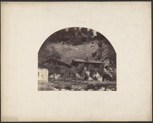 [農家のある風景］ 作： Charles Fortunat Paul Casimir Perier