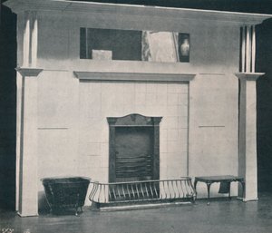 暖炉、c1895、1897 作： Charles Francis Annesley Voysey