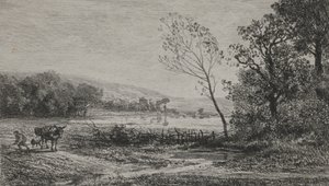 秋 作： Charles Francois Daubigny