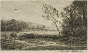 秋 作： Charles Francois Daubigny
