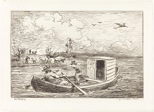 カンブロンヌの言葉 作： Charles Francois Daubigny