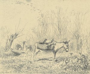 ラネ・オー・プレ 作： Charles Francois Daubigny