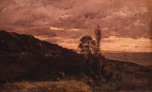 ビラービル近くの風景 作： Charles Francois Daubigny
