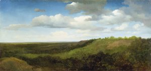 ローマのカンパーニャの風景、1836年 作： Charles Francois Daubigny