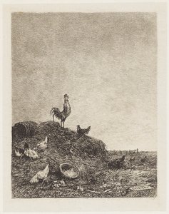 オンドリの歌 作： Charles Francois Daubigny