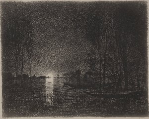 ナイトピース 作： Charles Francois Daubigny