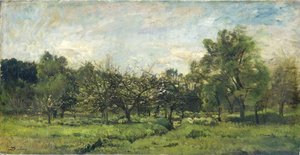 オーチャード 作： Charles Francois Daubigny