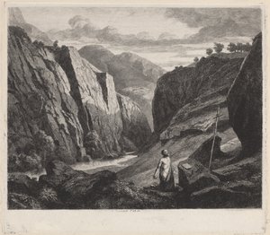 聖ジェローム 作： Charles Francois Daubigny
